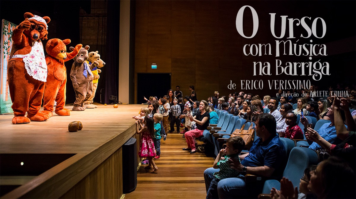 O espetáculo infantil O Urso com Música na Barriga – Atimonautas circula pelo RS - Imagem Principal